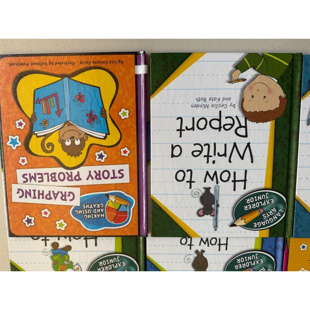 18 Language Arts Information Science Explorer Junior Kids Educational Book Lot